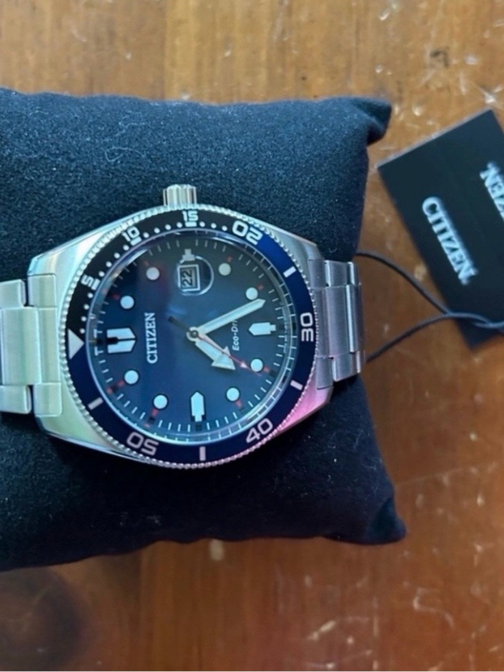 Citizen White and Black Watch